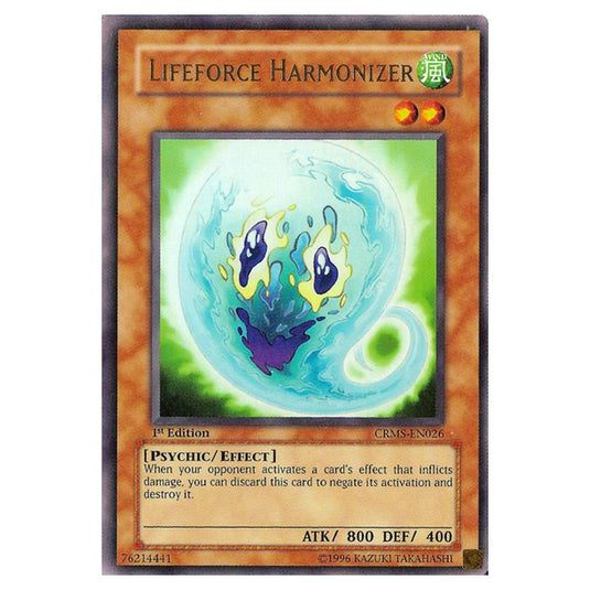 Yu-Gi-Oh! - Crimson Crisis - Lifeforce Harmonizer (Ultra Rare) CRMS-EN026