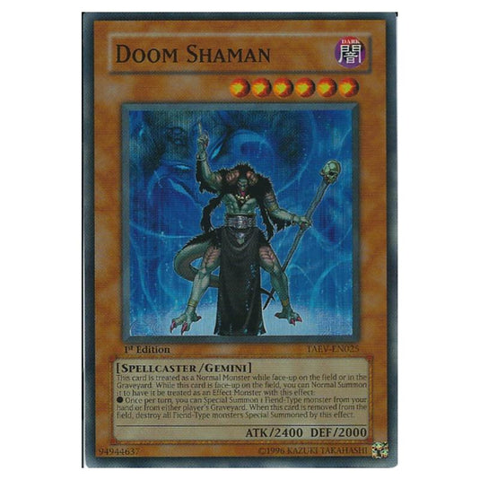 Yu-Gi-Oh! - Tactical Evolution - Doom Shaman (Super Rare) TAEV-EN025