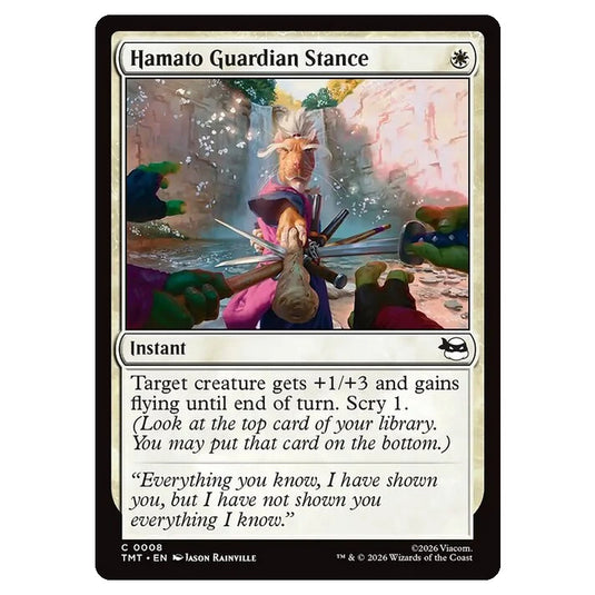 Magic The Gathering - Teenage Mutant Ninja Turtles - Hamato Guardian Stance - 0008