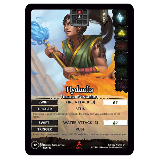 Genesis Battle of Champions - Welcome to Jaelara - Hydualis (Epic Rare) J2159