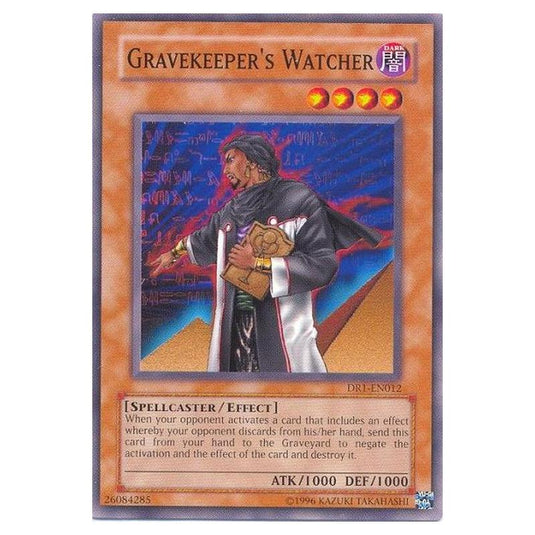 Yu-Gi-Oh! - Dark Revelation Volume 1 - Gravekeeper's Watcher (Common) DR1-EN012