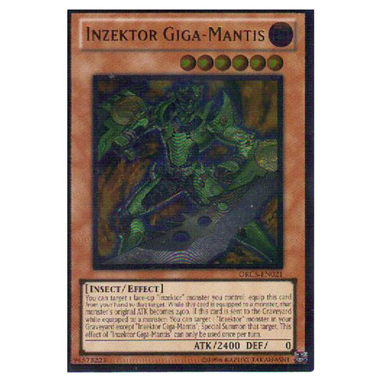 Yu-Gi-Oh! - Order of Chaos - Inzektor Giga-Mantis (Ultimate Rare) ORCS-EN021