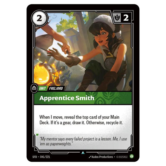 Riftbound: League of Legends TCG - Spiritforged - Apprentice Smith - 041/221
