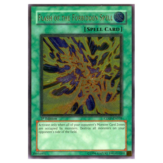 Yu-Gi-Oh! - Cyberdark Impact - Flash of the Forbidden Spell (Ultimate Rare) CDIP-EN038
