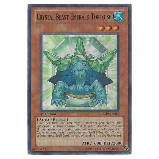 Yu-Gi-Oh! - Ra Yellow Mega Pack - Crystal Beast Emerald Tortoise (Super Rare) RYMP-EN042