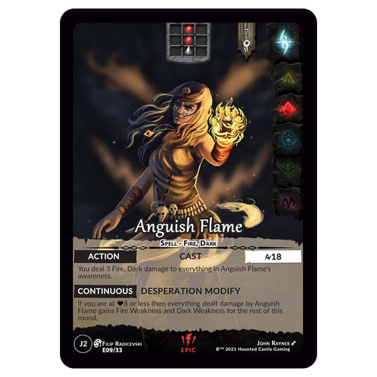 Genesis Battle of Champions - Welcome to Jaelara - Anguish Flame (Epic Rare) J2162