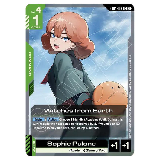 Gundam Card Game - GD-04: Phantom Aria - Witches from Earth (C) - GD04-108