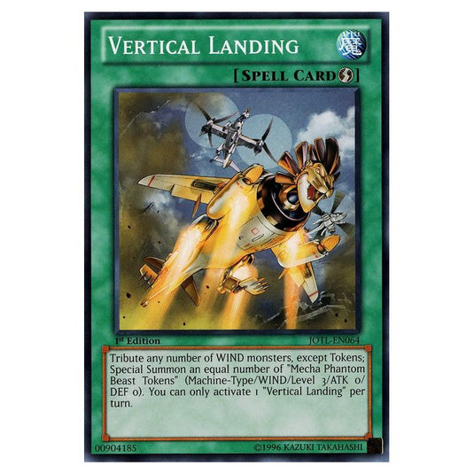 Yu-Gi-Oh! - Judgment of the Light - Vertical Landing (Common) JOTL-EN064