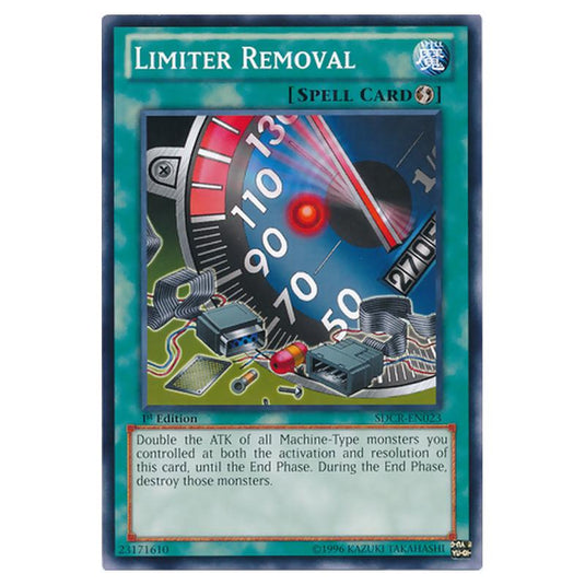 Yu-Gi-Oh! - Cyber Dragon Revolution Structure Deck - Limiter Removal (Common) SDCR-EN023