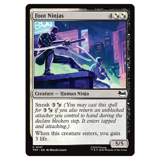 Magic The Gathering - Teenage Mutant Ninja Turtles - Foot Ninjas - 0147