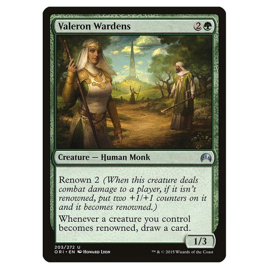 Magic The Gathering - Magic Origins - Valeron Wardens - 203/272
