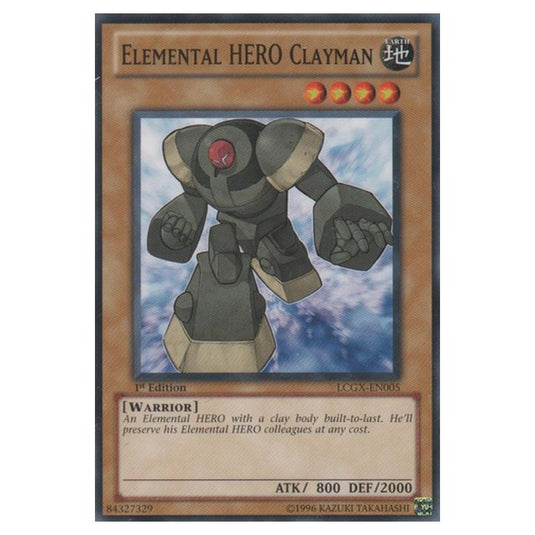 Yu-Gi-Oh! - Legendary Collection 2 - The Duel Academy Years Mega Pack - Elemental HERO Clayman (Common) LCGX-EN005