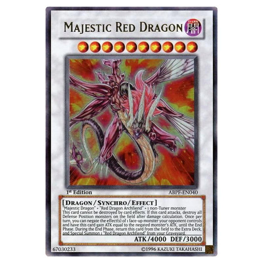 Yu-Gi-Oh! - Absolute Powerforce - Majestic Red Dragon (Ultra Rare) ABPF-EN040