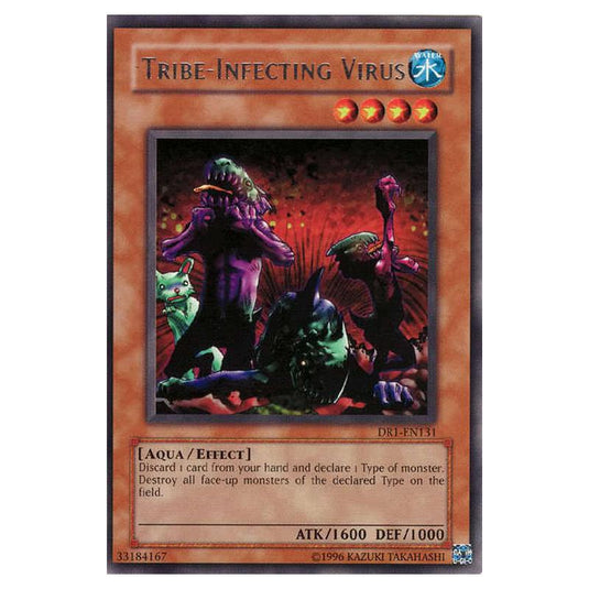 Yu-Gi-Oh! - Dark Revelation Volume 1 - Tribe-Infecting Virus (Rare) DR1-EN131