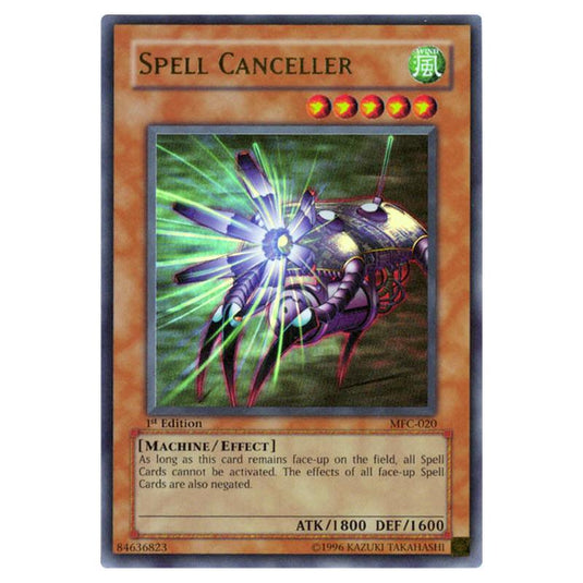 Yu-Gi-Oh! - Magician\'s Force - Spell Canceller (Ultra Rare) MFC-020