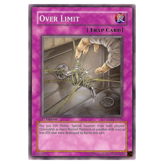 Yu-Gi-Oh! - Duelist Pack - Jaden Yuki 3 - Over Limit (Common) DP06-EN024