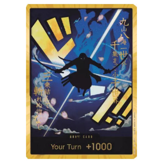 One Piece - PRB-01: The Best - Premium Booster - DON!! - PRB-ZORO-G