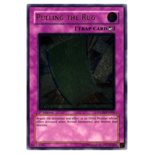 Yu-Gi-Oh! - Strike of Neos - Pulling the Rug (Ultimate Rare) STON-EN060