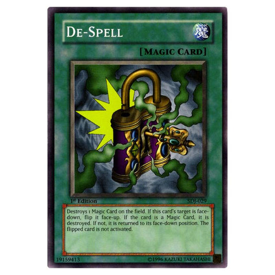 Yu-Gi-Oh! - Starter Deck - Joey - De-Spell (Common) SDJ-029