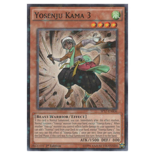 Yu-Gi-Oh! - Star Pack Battle Royal - Yosenju Kama 3 (Starfoil Rare) SP17-EN006