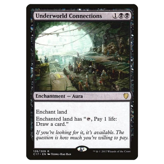 Magic The Gathering - Commander 2017 - Underworld Connections - 128/309