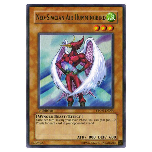 Yu-Gi-Oh! - Strike of Neos - Neo-Spacian Air Hummingbird (Super Rare) STON-EN004