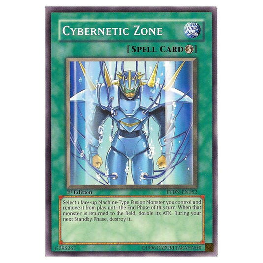 Yu-Gi-Oh! - Phantom Darkness - Cybernetic Zone (Common) PTDN-EN052