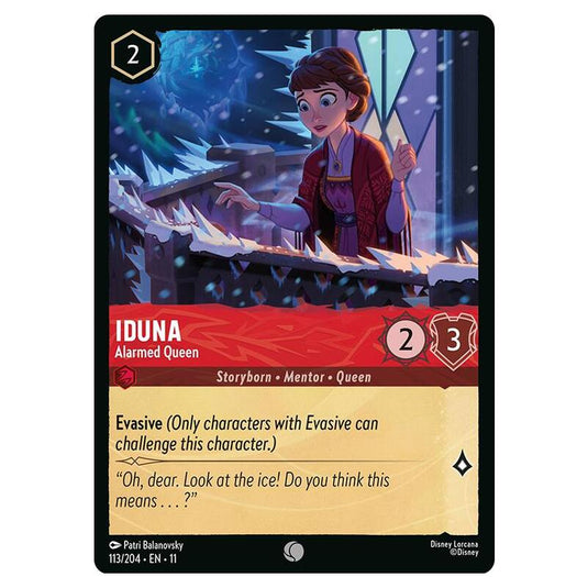 Lorcana - Winterspell - Iduna - Alarmed Queen (Common) - 113/204
