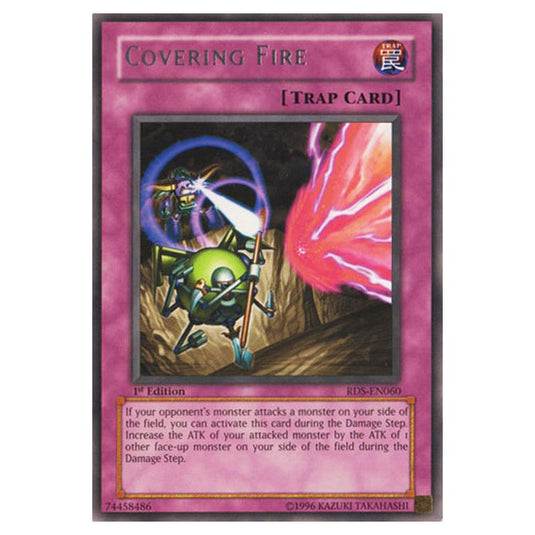 Yu-Gi-Oh! - Rise of Destiny - Covering Fire (Rare) RDS-EN060
