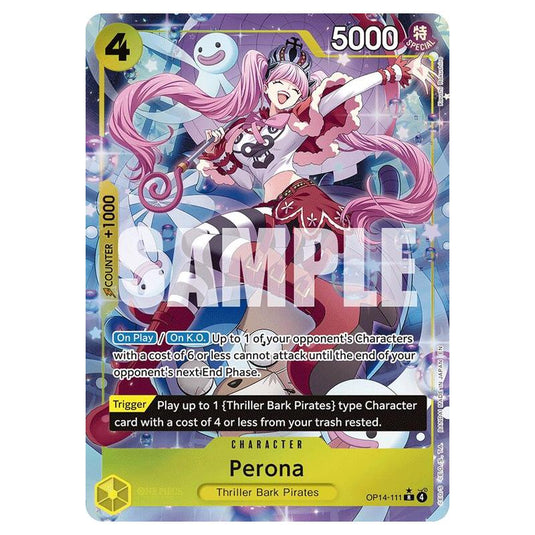One Piece - OP14 - The Azure Sea's Seven - Perona - OP14-111a