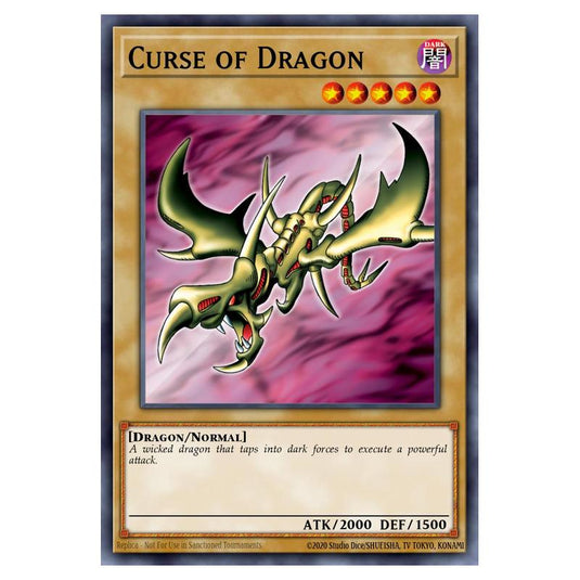 Yu-Gi-Oh! - Yugi's Legendary Decks - Curse of Dragon (Common) YGLD-ENA07