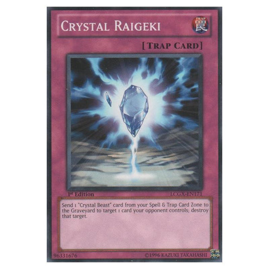 Yu-Gi-Oh! - Legendary Collection 2 - The Duel Academy Years Mega Pack - Crystal Raigeki (Common) LCGX-EN171