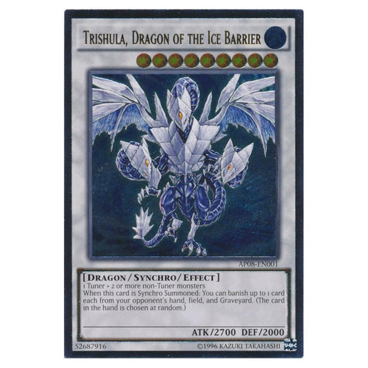 Yu-Gi-Oh! - Astral Pack Eight - Trishula, Dragon of the Ice Barrier (Ultimate Rare) AP08-EN001
