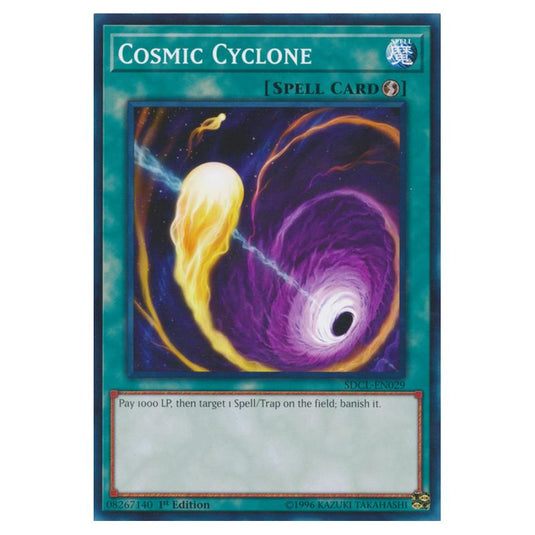 Yu-Gi-Oh! - Structure Deck - Cyberse Link - Cosmic Cyclone (Common) SDCL-EN029