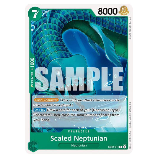 One Piece - OP14 - The Azure Sea's Seven - Scaled Neptunian - EB04-011