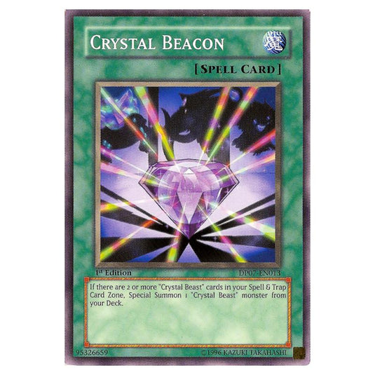 Yu-Gi-Oh! - Duelist Pack - Jesse Anderson - Crystal Beacon (Common) DP07-EN013