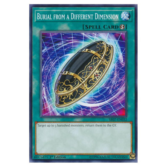 Yu-Gi-Oh! - Structure Deck - Zombie Horde - Burial from a Different Dimension (Common) SR07-EN032