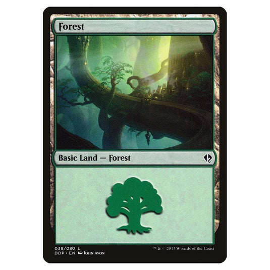 Magic the Gathering - Duel Decks: Zendikar vs. Eldrazi - Forest - 38