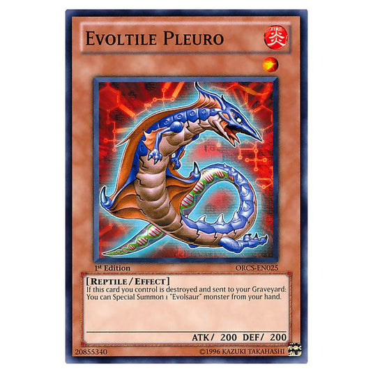 Yu-Gi-Oh! - Order of Chaos - Evoltile Pleuro (Common) ORCS-EN025