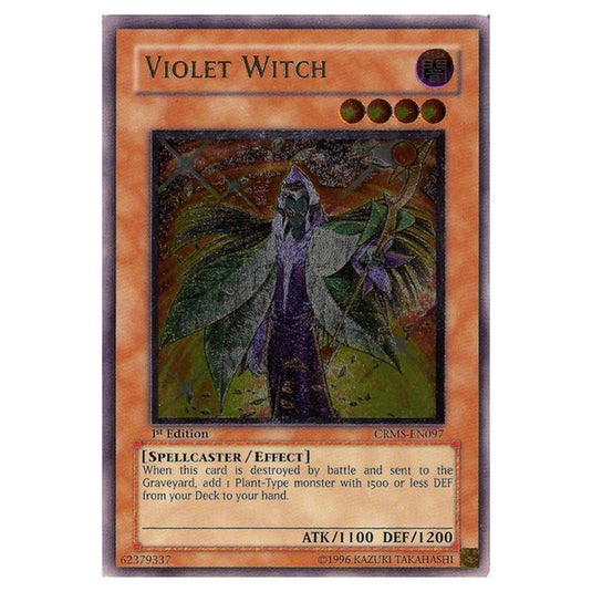 Yu-Gi-Oh! - Crimson Crisis - Violet Witch (Ultimate Rare) CRMS-EN097
