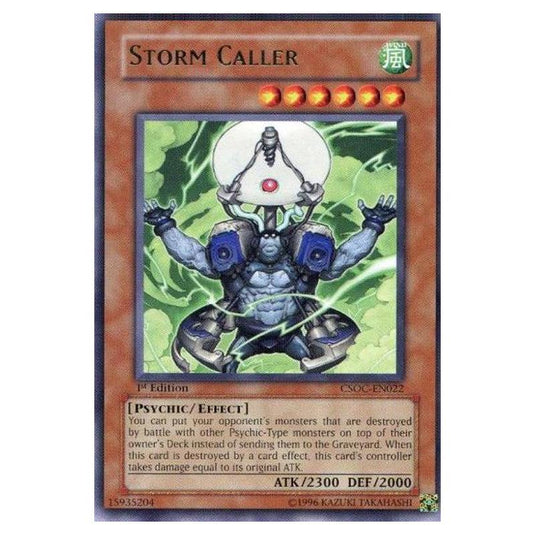 Yu-Gi-Oh! - Crossroads of Chaos - Storm Caller (Rare) CSOC-EN022