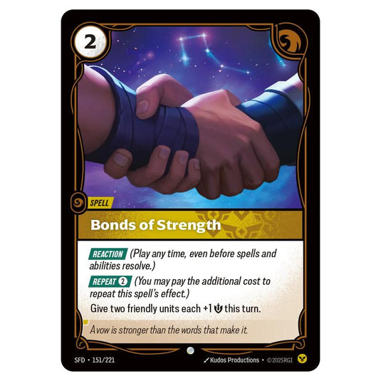 Riftbound: League of Legends TCG - Spiritforged - Bonds of Strength - 151/221