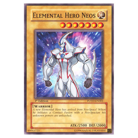 Yu-Gi-Oh! - Power of the Duelist - Elemental HERO Neos (Common) POTD-EN001