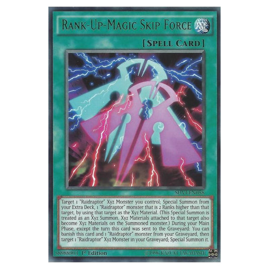 Yu-Gi-Oh! - Shining Victories - Rank-Up-Magic Skip Force (Rare) SHVI-EN058