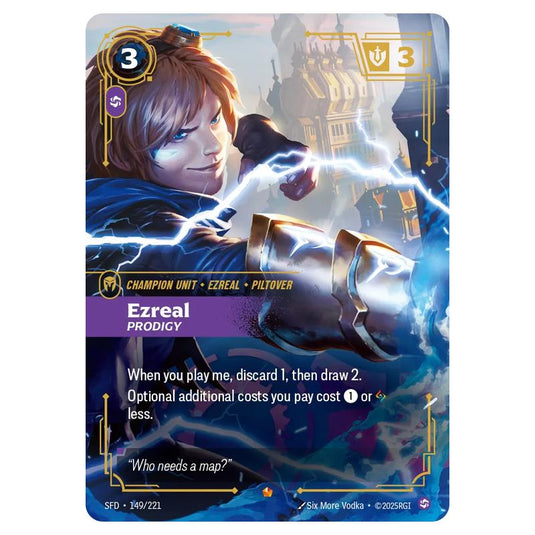 Riftbound: League of Legends TCG - Spiritforged - Ezreal - Prodigy - 149/221
