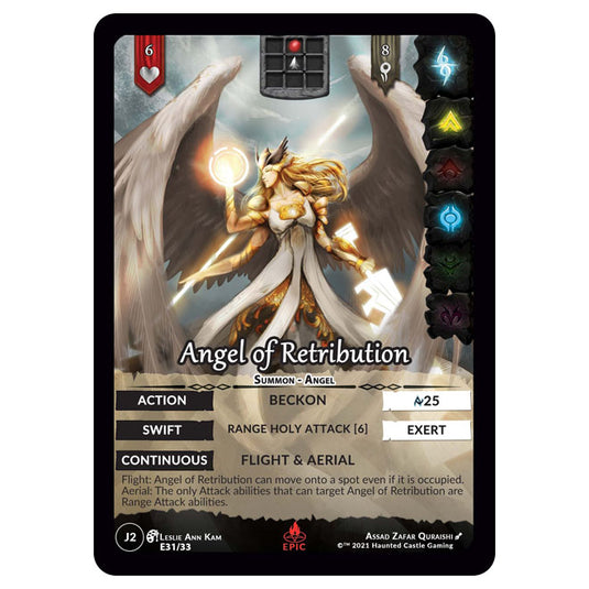 Genesis Battle of Champions - Welcome to Jaelara - Angel of Retribution (Epic Rare) J2184