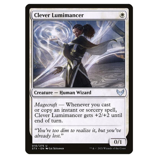 Magic The Gathering - Strixhaven: School Of Mages - Clever Lumimancer - 10/275 (Foil)