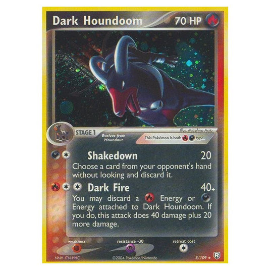 Pokemon - EX Team Rocket Returns - Dark Houndoom - 005/109