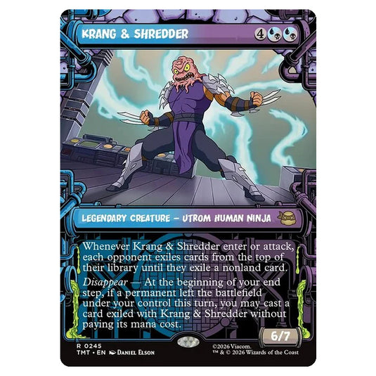 Magic The Gathering - Teenage Mutant Ninja Turtles - Krang & Shredder - 0245