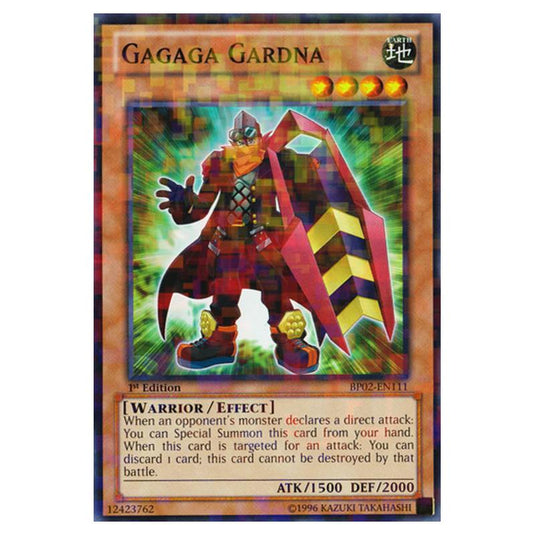Yu-Gi-Oh! - Battle Pack 2 - War of the Giants - Gagaga Gardna (Mosaic Rare) BP02-EN111